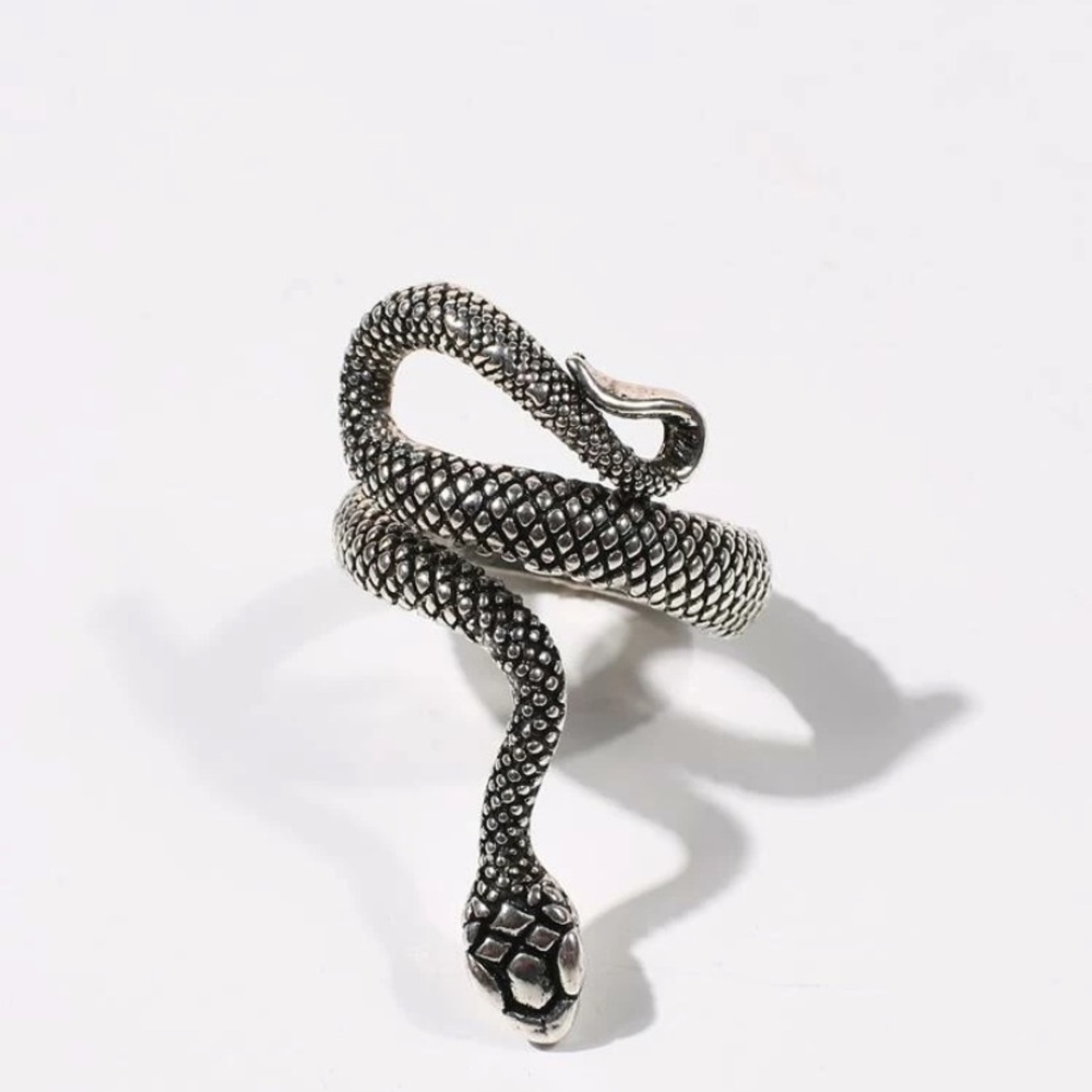 3/$30 Silver Snake Ring - Picture 3 of 4